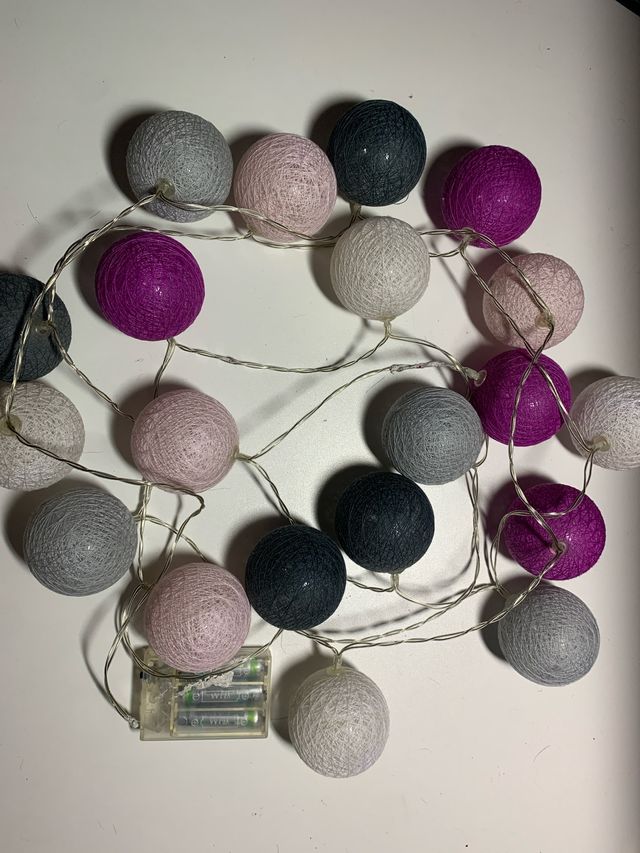 Guirnalda de luces decorativas