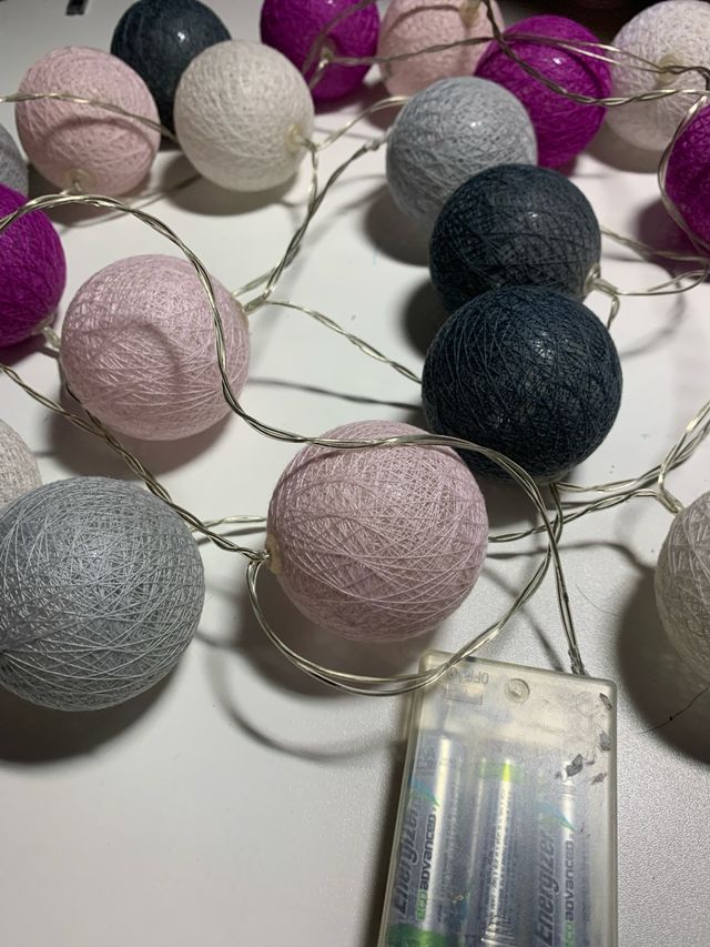 Guirnalda de luces decorativas