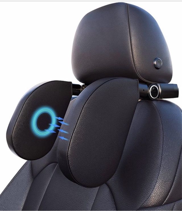 Reposacabezas coche negro