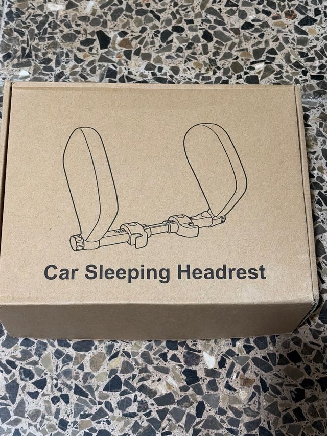 Reposacabezas coche negro