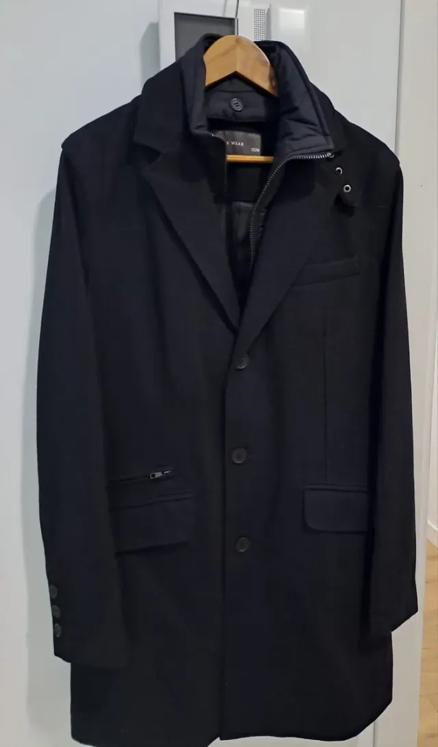 Abrigo Easy Wear Negro Talla M