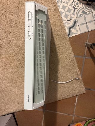 Campana extractora Apelson blanca sin usar