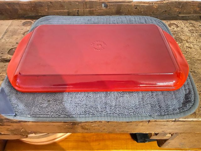 Parrilla Le Creuset Rectangular Cereza