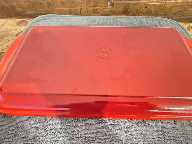 Parrilla Le Creuset Rectangular Cereza