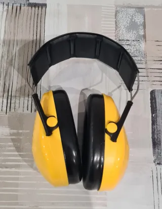 Protección Oídos Trabajo Amarillo/Negro