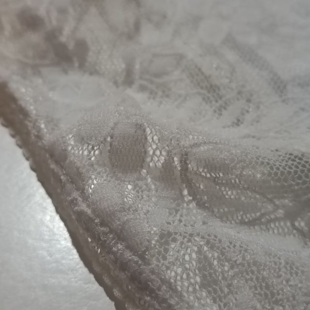 Slip de encaje blanco