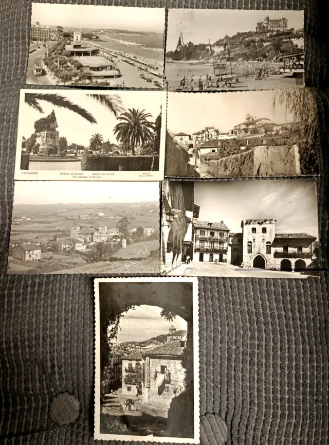 7 Postales Antiguas Cantabria