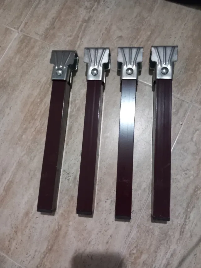 Somier metálico con láminas de madera