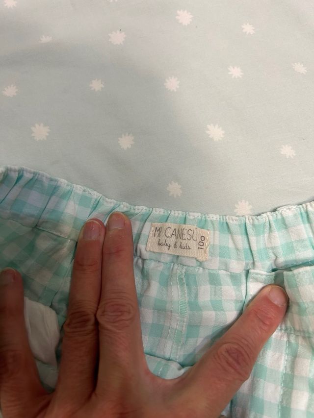 Bermuda Mi Canesú Talla 10 Unisex