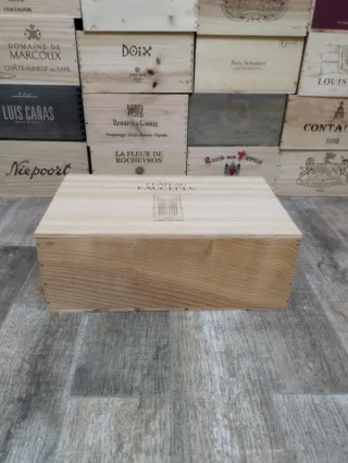 Scatola gigante in legno con coperchio