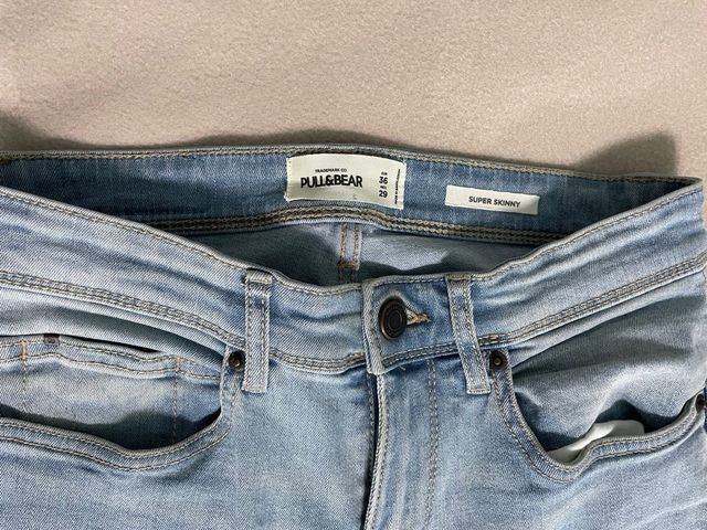 Pantalones vaqueros azules