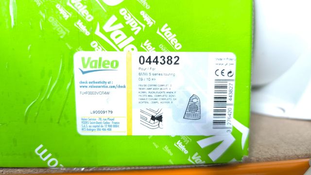 Piloto trasero BMW Serie 5 VALEO 044382