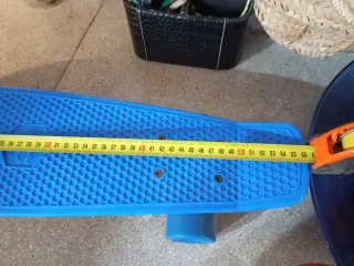 Monopatín azul niño Impecable.  Muy poco uso