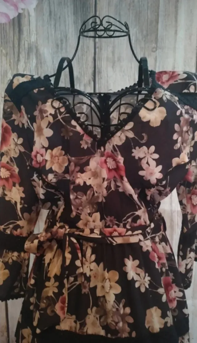 Vestido floral Laura Jiménez nuevo