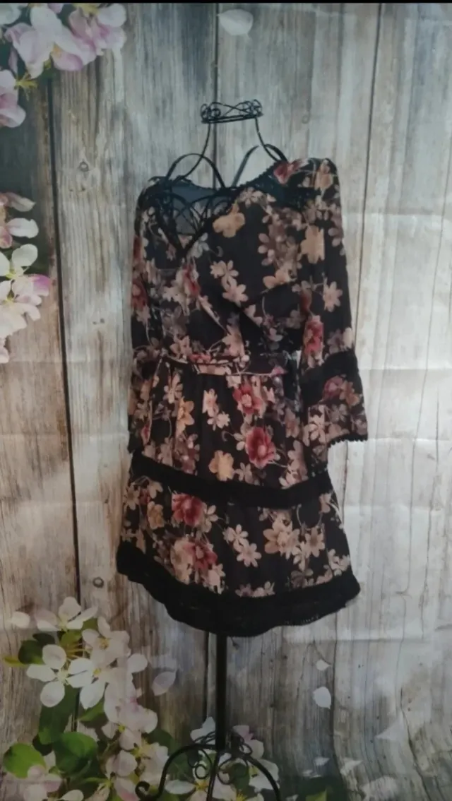 Vestido floral Laura Jiménez nuevo