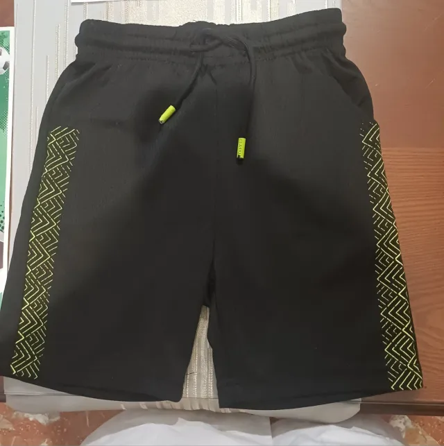 Pantalón corto chándal negro