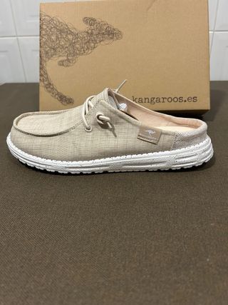 Zapatos Kangaroos Beige Mujer