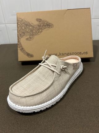 Zapatos Kangaroos Beige Mujer
