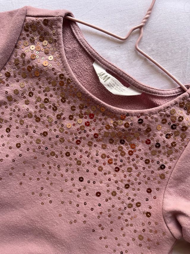 Vestido niña lentejuelas 3 años