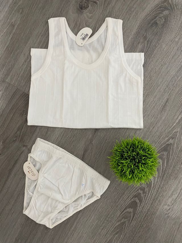 Conjunto camiseta interior y calzoncillo 12 años