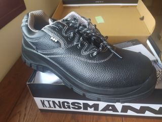 Zapatos de seguridad Kingsman negros