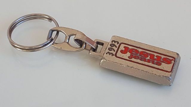 Portachiavi lingotto Jesus Jeans
