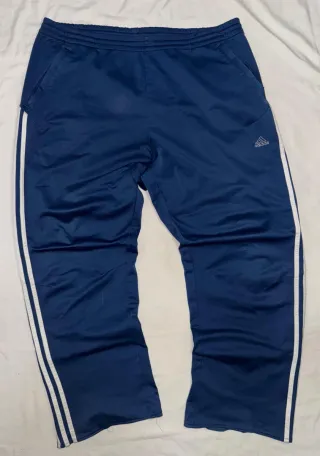 Pantalón Chándal Ancho Adidas Azul Oscuro XL