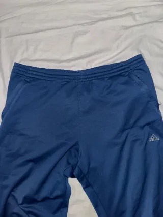 Pantalón Chándal Ancho Adidas Azul Oscuro XL