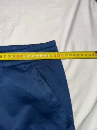 Pantalón Chándal Ancho Adidas Azul Oscuro XL