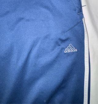 Pantalón Chándal Ancho Adidas Azul Oscuro XL