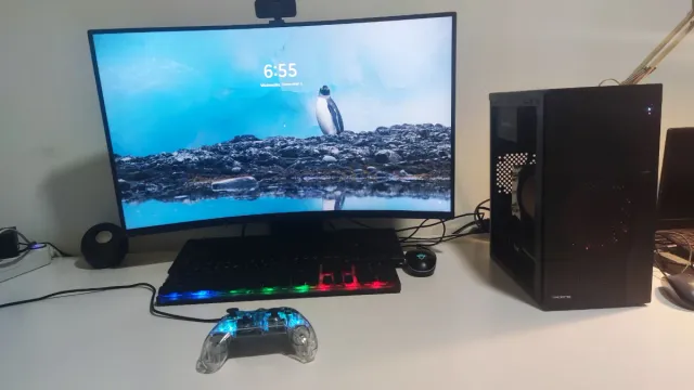 PC Gamer Ultracompacto Ryzen 1600 rx580 8Gb