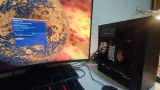 PC Gamer Ultracompacto Ryzen 1600 rx580 8Gb