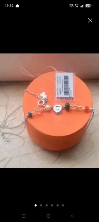 OFERTA!COLLAR TOUS PLATA NUEVO  NEGOCIABLE