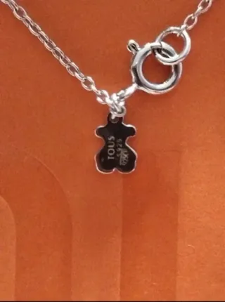 OFERTA!COLLAR TOUS PLATA NUEVO  NEGOCIABLE