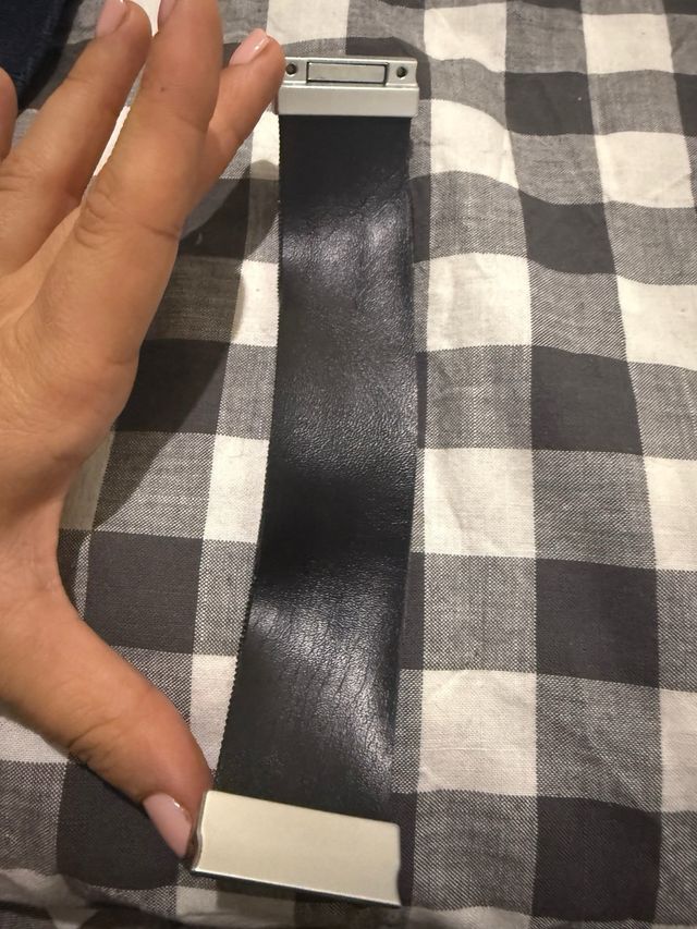 Pulsera de pedrería gris y rosa