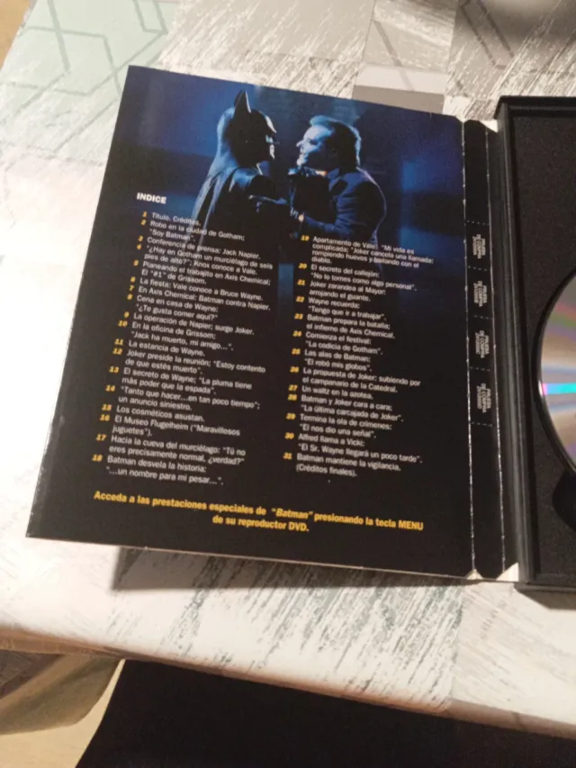 Batman (1989) DVD Caixa de Papelão