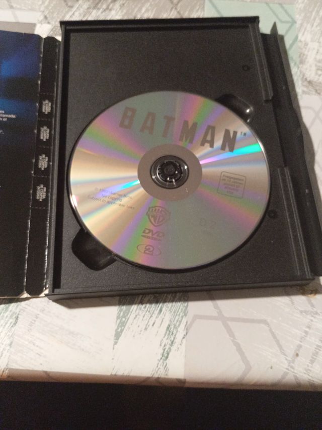 Batman (1989) DVD Caixa de Papelão