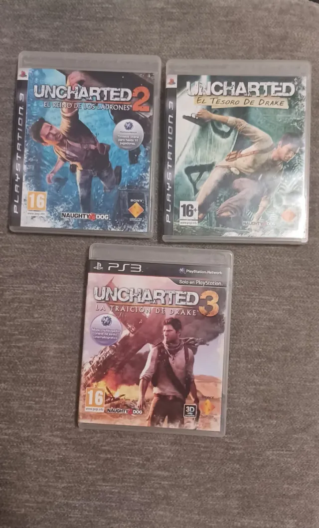 Trilogía Uncharted PS3