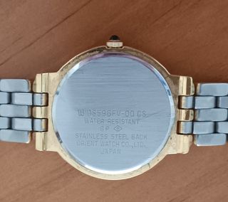 Reloj Racer Mujer bañado en oro. Quartz