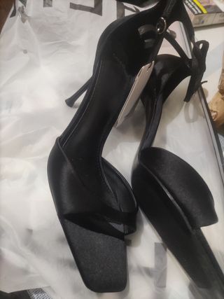 Zapatos de tacón Mango negros