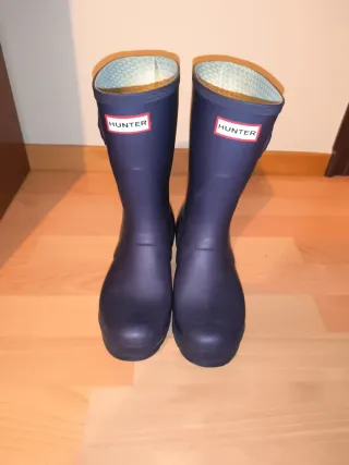 Botas Hunter Azul Media Caña.