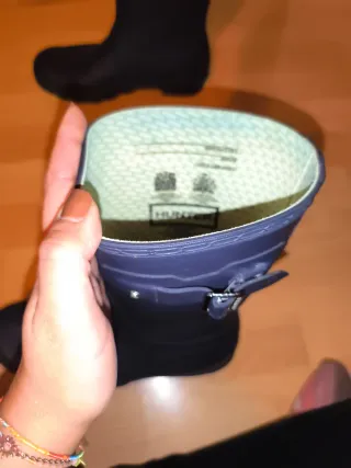 Botas Hunter Azul Media Caña.