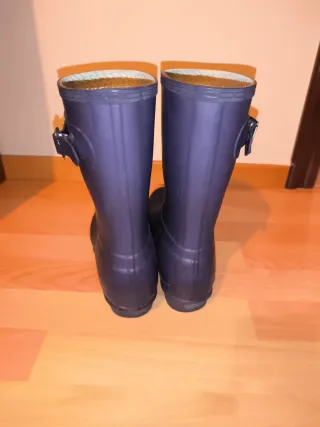Botas Hunter Azul Media Caña.