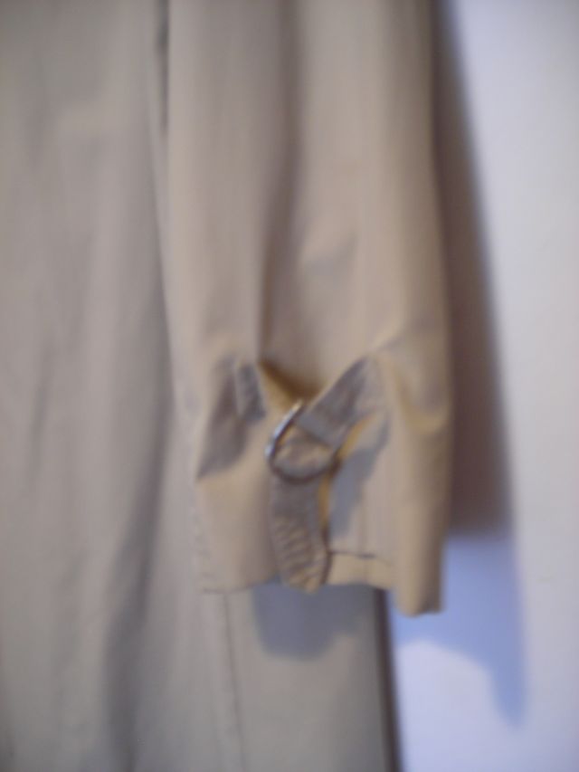 Gabardina beige señora