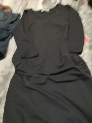 Premama.Urge.Vestido y camiseta premamá negro tall