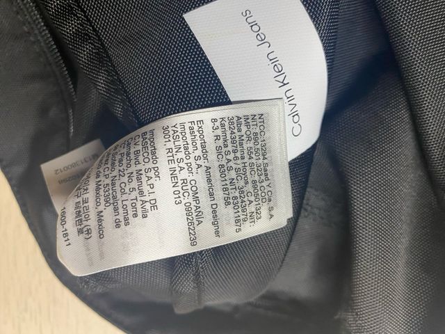 Bolso Calvin Klein Jeans Negro