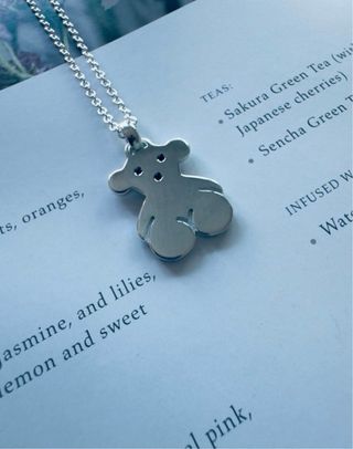 Collar Tous Sweet Dolls Negro y Plateado