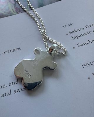 Collar Tous Sweet Dolls Negro y Plateado