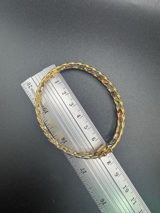 011-05-00404 PULSERA ELEFANTES TRICOLOR ORO 18K