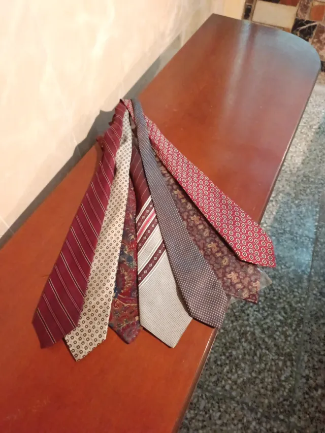 Lote de corbatas de vestir